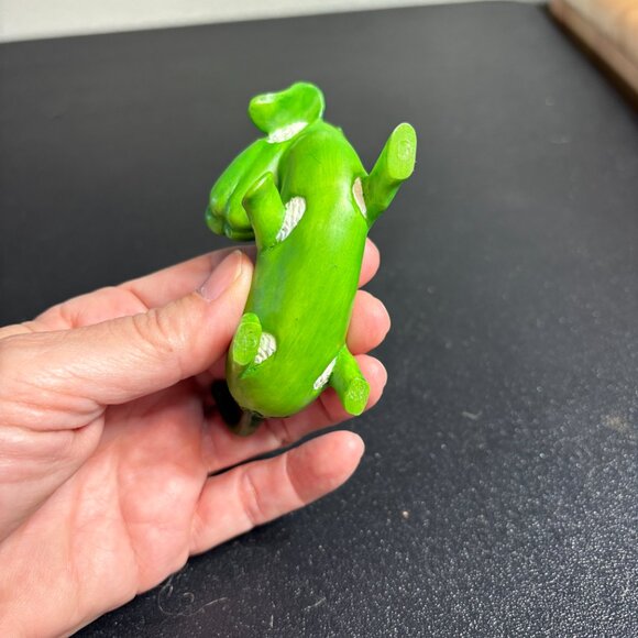 Enesco Home Grown Figuring Green Pepper Dachshund retired, no box - Picture 3 of 5